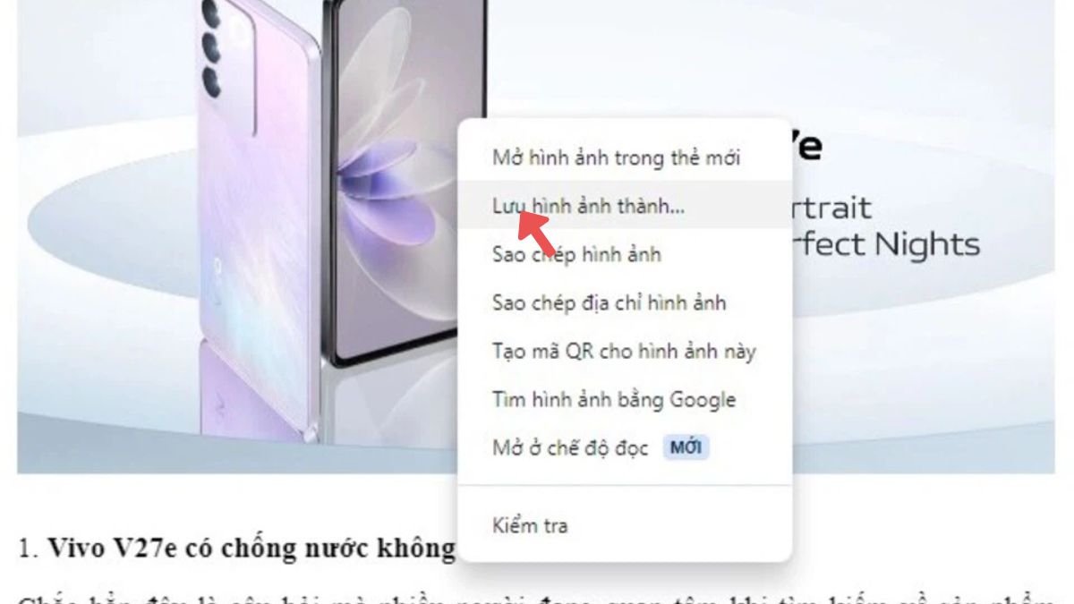 Cách lưu hình ảnh bên trên PC kể từ Google Docs bước 4