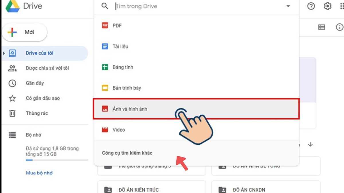 Cách lưu ảnh trên máy tính từ Google Drive bước 2