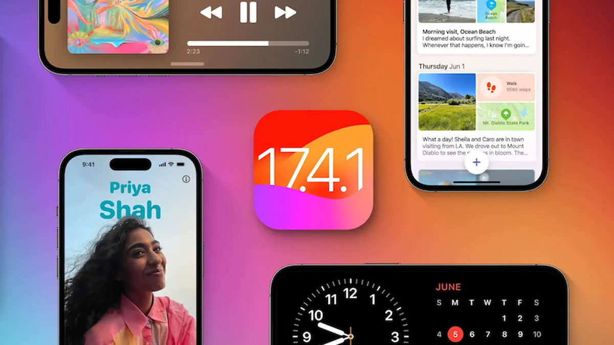 Apple phát hành bản cập nhật iOS 17.4.1 trên iPhone