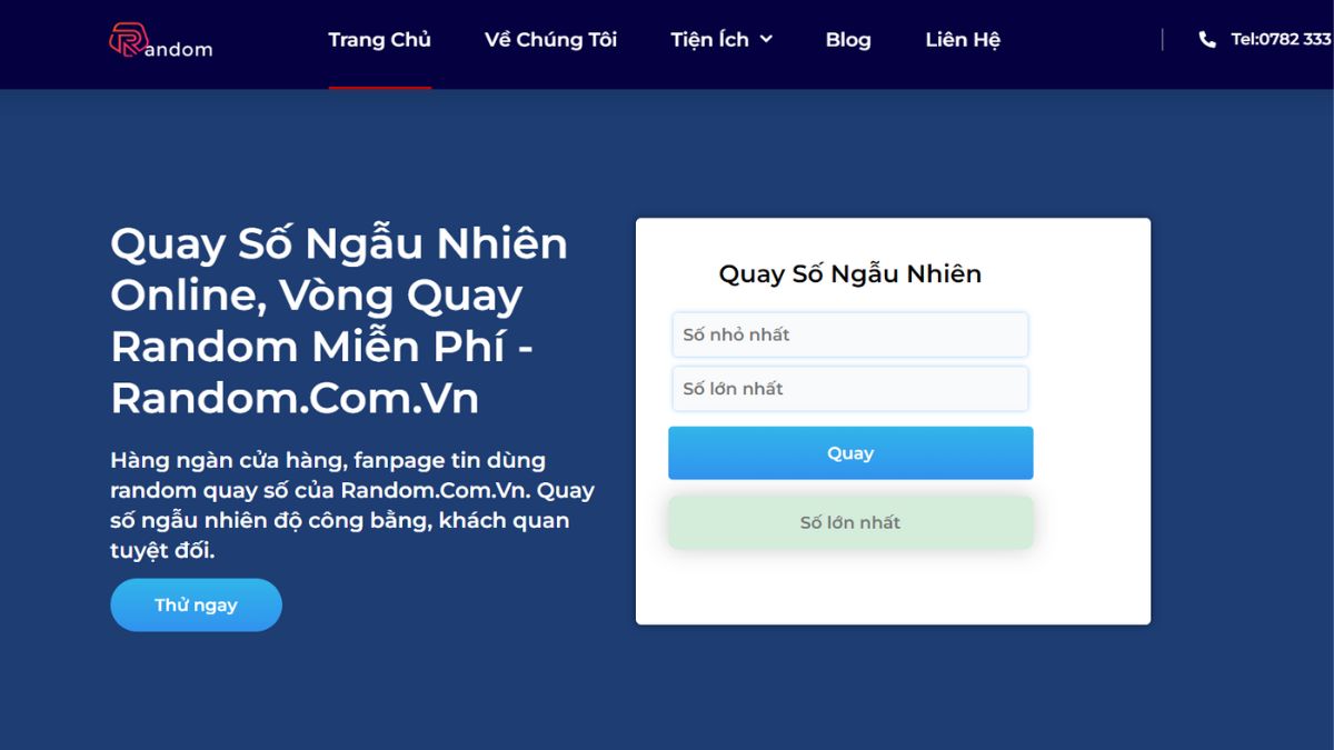 Quay So Random Top 10 phần mềm quay số ngẫu nhiên online miễn phí