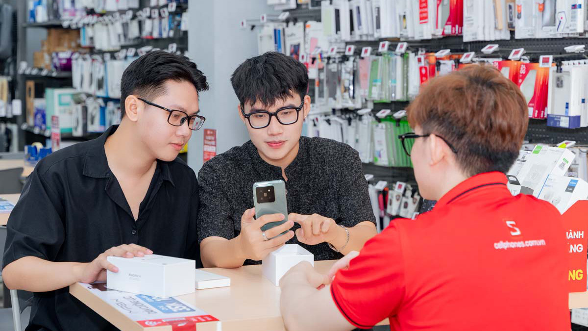 CellphoneS mở bán smartphone cao cấp Xiaomi 14 với hơn 300 khách hàng đặt trước
