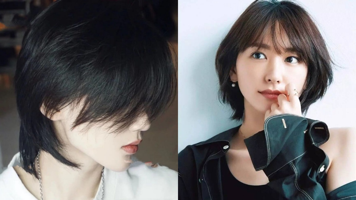 Tóc tomboy dài qua gáy