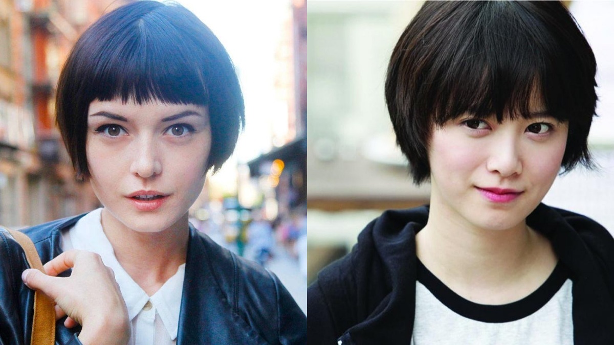 Cắt tóc tomboy cho khuôn mặt vuông